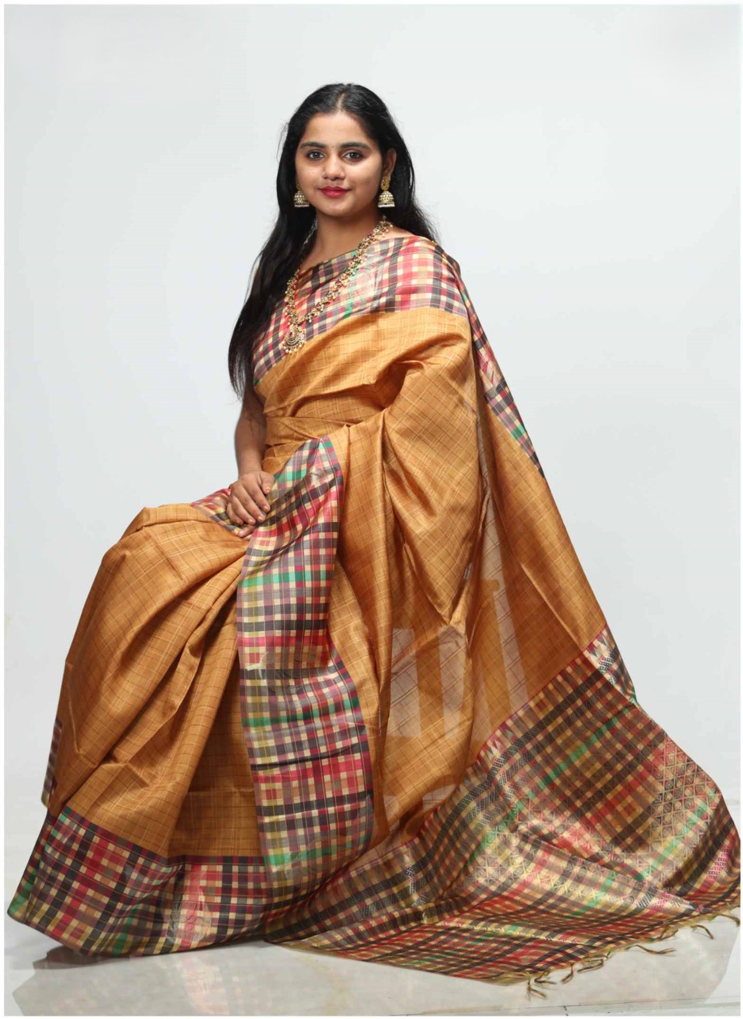 Raw silk saree