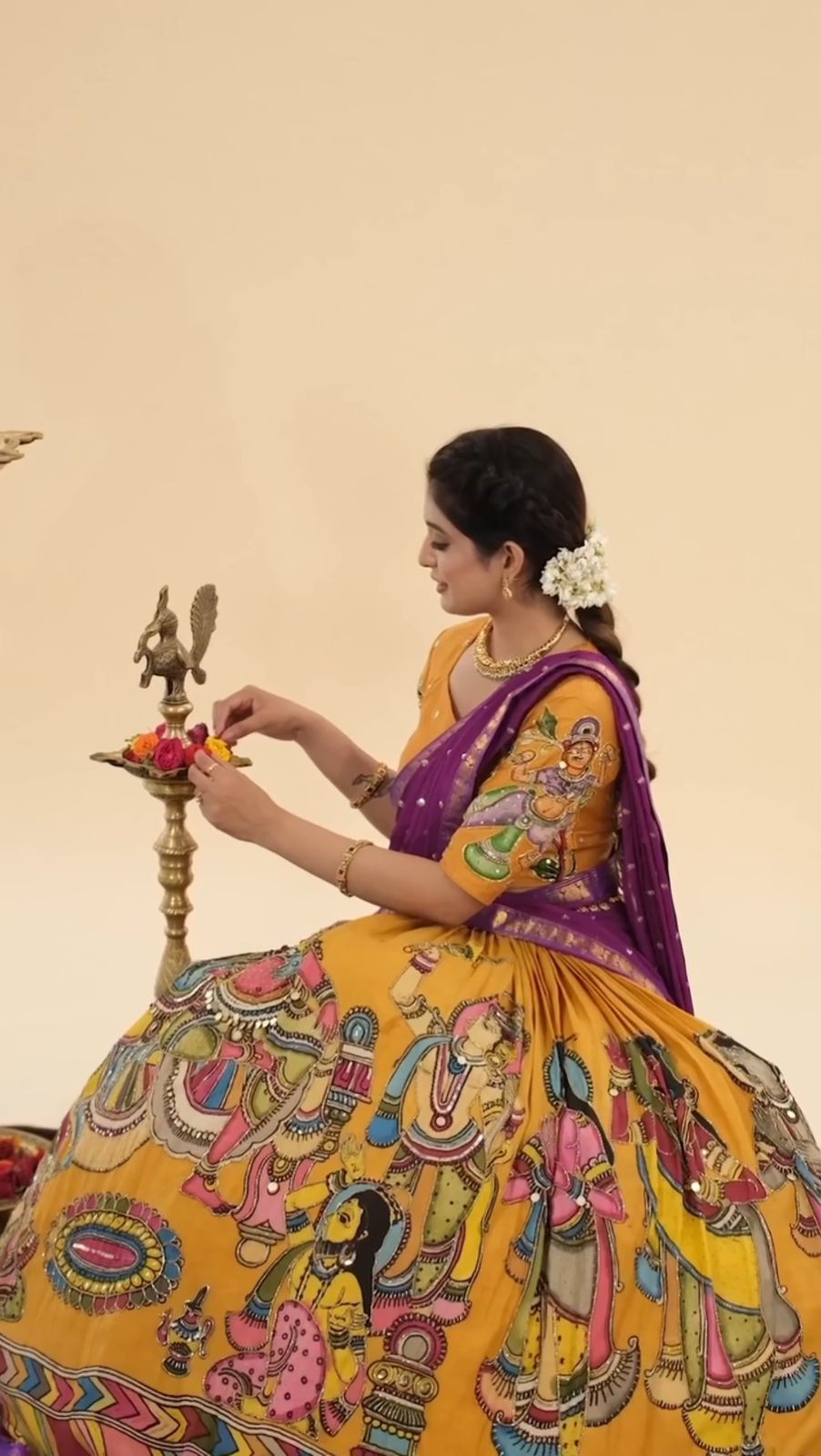 Kalamkari Lehenga choli