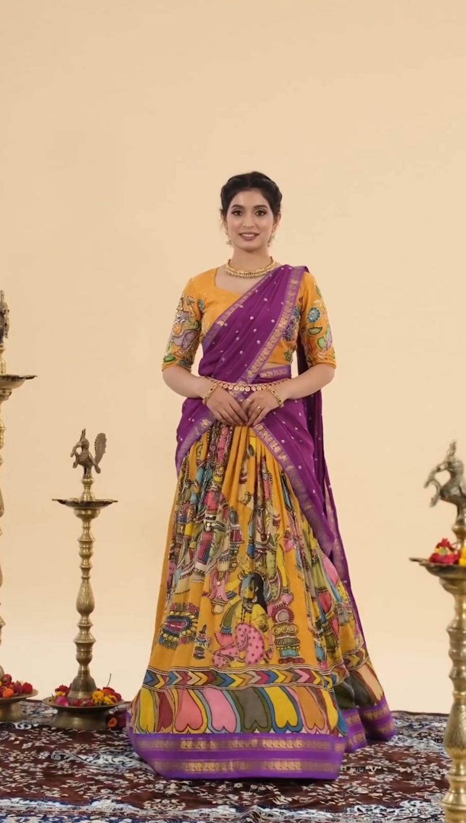 Kalamkari Lehenga choli